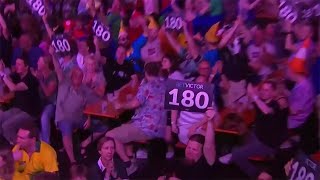 2024 World Cup of Darts  180s amp Best Checkouts  Day 2 Evening [upl. by Ominorej]