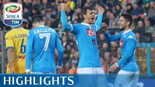 Frosinone  Napoli 15  Highlights  Matchday 19  Serie A TIM 201516 [upl. by Teresina799]