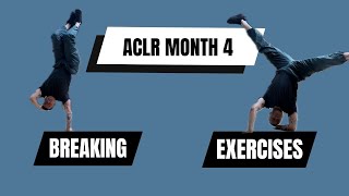 Month 4 Post ACLR Back to the Breaks [upl. by Marybeth60]