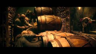 The Hobbit The Desolation of Smaug  Clip  quotInto the Barrelsquot [upl. by Edette]