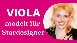 JobSensation nach GNTM Viola modelt für Stardesigner [upl. by Arden]