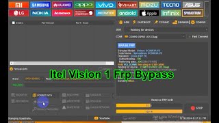 Itel Itel Vision 1 mobilephone frp l6005 frp bypass unlock tool pc [upl. by Dodwell]