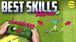 5 MOST EFFECTIVE SKILL MOVES  eFootball Mobile Tutorial [upl. by Fredie286]