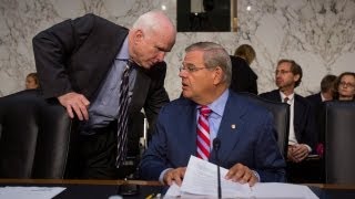 US Senate committee votes for military authorization in Syria [upl. by Nerret]