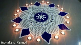 Sankranthi Rangoli Design 2019 Pongal Kolam Design 2019  Sankranti Muggu [upl. by Felicdad]