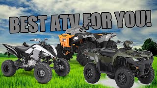 The BEST ATV for you Sport quads vs Mud Machines vs Sport Utility [upl. by Albin]