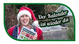 Info Video Aussaatkalender 2017  Er ist wieder da im Shop der Gartenkalender [upl. by Ydna]