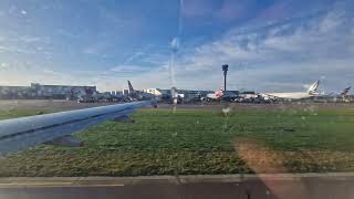 British Airways BA572 LHRMXP GMIDS Takeoff [upl. by Mikaela]