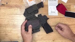 Black Arch Holsters Sig Sauer P365x Macro Unboxing [upl. by Earased447]