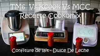 dulche de leche confiture de lait battle TM6 thermomix vs kcook vs mcc isine connect [upl. by Wolff169]