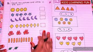 LKG Maths WorksheetDaily Practice Sheet Of Junior KG MathLKG Maths Sheet kidslearningfun2013 [upl. by Zysk]