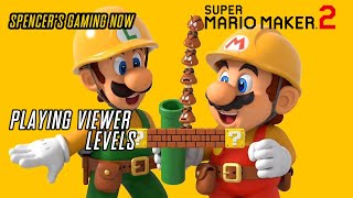 Mario Maker 2 Multiplayer Mayhem amp Viewer Level Madness 🍄🔨🤣 [upl. by Keary595]