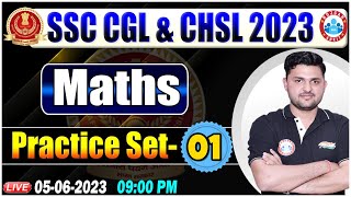 SSC CHSL 2023 Maths SSC CGL Maths Practice Set SSC CGL amp CHSL Maths Practice Question By Rahul Sir [upl. by Souvaine981]