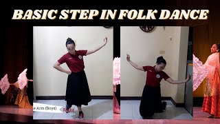 Basic Step in Folk Dance [upl. by Animahs]