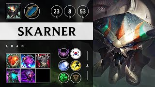 Skarner ARAM Godlike  KR Master Patch 1421 [upl. by Ocko]