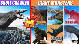 Skull Crawler vs Giant Monsters  SPORE [upl. by Osber355]