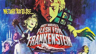 Andy Warhol Presents  Flesh For Frankenstein UK BluRay Trailer [upl. by Kumler]