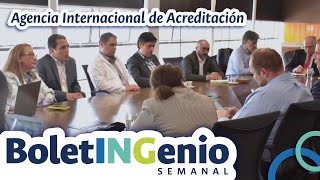 BoletINGenio  Entrevista Agencia internacional de acreditación con el sello Eur Ace [upl. by Elocan]