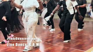 GAM Line Dance  Groove 44 Event Houston TX [upl. by Elwyn]