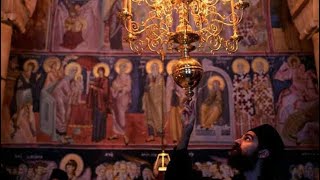 The Trisagion Hymn in Georgian Dinamis  Georgian Orthodox Byzantine Chant [upl. by Elita]