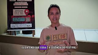 Fecine 2024  Lunara Vasconcelos  Coordenadora Geral do Fecine [upl. by Amsirhc]