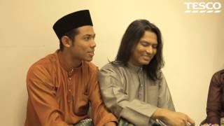 Tesco Malaysia Raya 2012  5 minutes with Nabil Faizal Tahir Anis Ana Raffali amp Wardina Safiyyah [upl. by Janith]