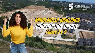 MINGLANILLA HIGHLANDS  PHASE 1 amp 2 CONSTRUCTION UPDATE  Cebu Stellar Homes [upl. by Ridan629]