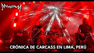 Carcass  Incarnated Solvent Abuse  Under the Scalpel Blade Live in Lima Peru 2024 [upl. by Cozmo68]