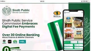 Online payment process of SPSC through Jazzcash spsc payment jazzcash 1billvouchers [upl. by Annoval]