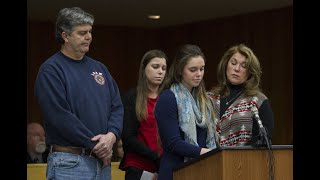 3 sisters all Larry Nassar victims make statements in court before their father attacks him [upl. by Oehsen]