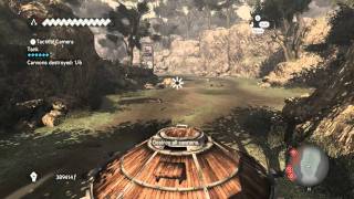 Assassins Creed Brotherhood  Hell on Wheels  How to get 100 Sync Leonardo War Machine mission [upl. by Sidonia]