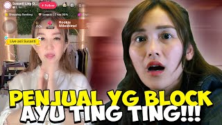 SAMPERIN PENJUAL YG BLOCK AYU TING TING DI TIKTOK [upl. by Laniger]