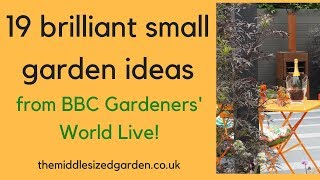 19 brilliant small garden ideas from BBC Gardeners World Live [upl. by Ennis]