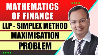 Business Mathematics  LPP  Simplex Method  Part1  Maximisation Problem [upl. by Ekenna]