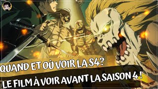 OÙ ET QUAND REGARDER LA SAISON 4 DE LATTAQUE DES TITANS   SHINGEKI NO KYOJIN  CHRONICLE À VOIR [upl. by Eirrek162]