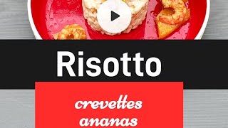 Risotto crevettes ananas [upl. by Eckardt]