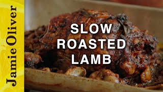 Slow Roasted Lamb  Jamie Oliver [upl. by Jahdal]