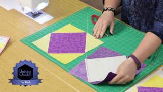 Quilting Quickly First Words Baby Quilt — Use the Scraps for a 2nd Project [upl. by Atila]