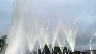 Longwood Gardens Fountain Show at Dusk in 4K 2022 [upl. by Buffo]