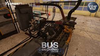 Bus Mechanic Simulator  Engine Preview [upl. by Eneloc838]