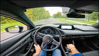 Mazda 3  20 SkyActivX 186 HP  POV Test Drive [upl. by Ojoj726]