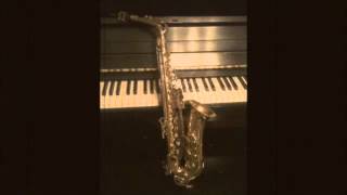 Lady  Kenny Rogers Lionel Richie  Alto Sax cover [upl. by Ahsiemac]