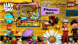 Hay Day Adventures Begin Live with Phoenix Day 38 Hay hayday Phoenix Spidy Playzone [upl. by Ahsatan]