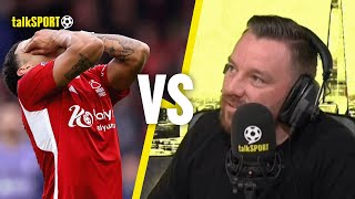 Jamie OHara CLASHES With Forest Fan Who Is RAGING At Referees After DRAMATIC Loss To Liverpool 😡🔥 [upl. by Zeiler]