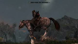 Skyrim  Obtain Boethiahs Proving and start Boethiahs Calling Quest Horse Combat w Archery [upl. by Rramel]