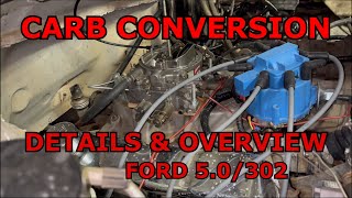 Carb Conversion Ford 30250  part 1 [upl. by Baler637]