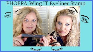 Phoera Wing It Eyeliner Stamp HauteMamas [upl. by Derian]