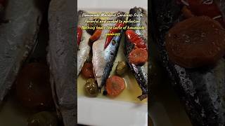 Homenade Mackerel Sardines fresh flavorful and cooked to perfection food fish delicious [upl. by Dearborn]