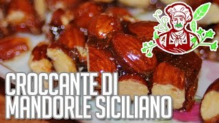 U TURRUNE SICILIANO la ricetta del CROCCANTE di mandorlericetteflash [upl. by Neu979]