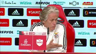 JORGE JESUS elogia RÚBEN AMORIM em conferência de imprensa [upl. by Amaerd]